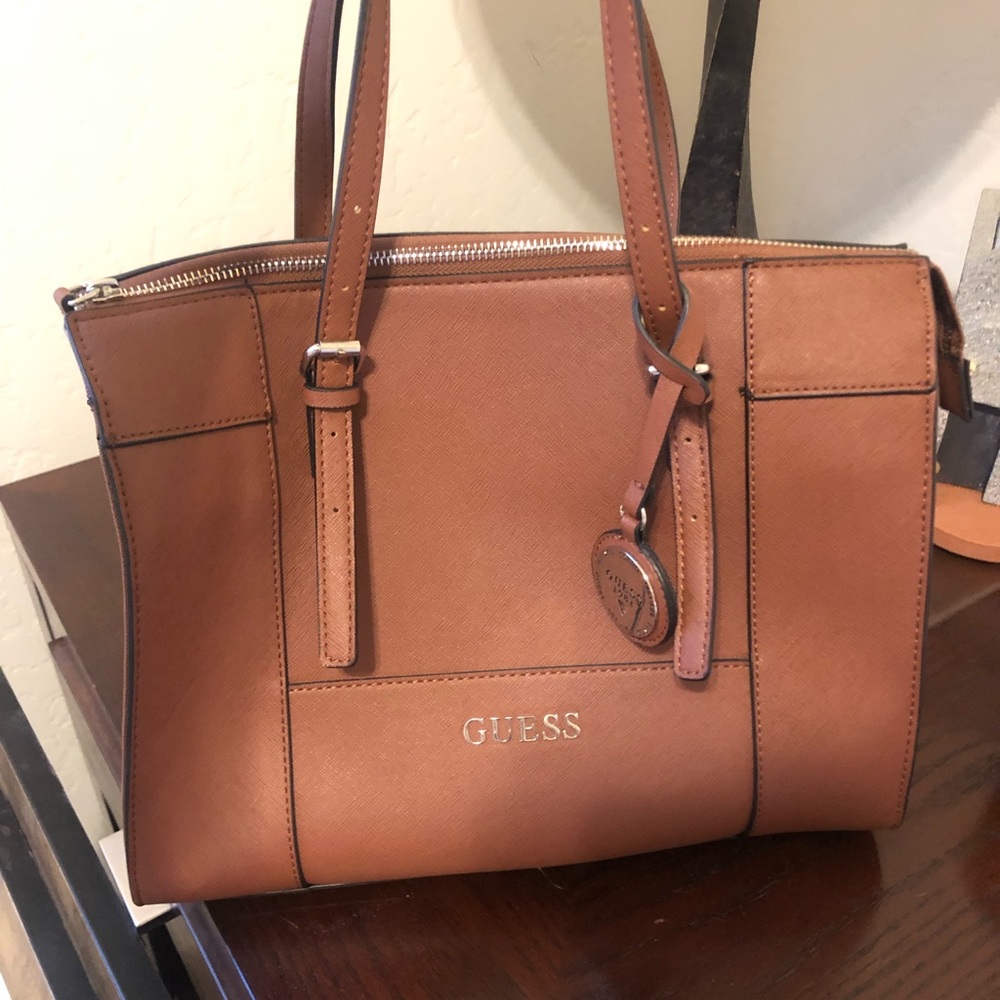 Brown guess purse